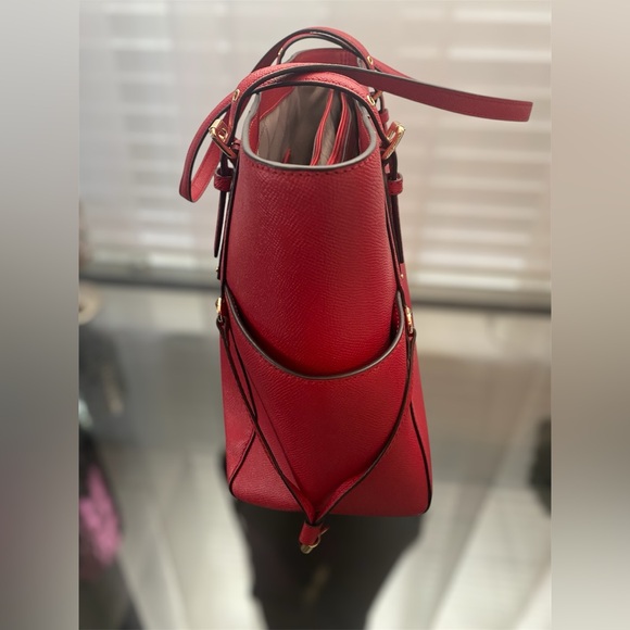 Michael Kors Red Tote Bag - Picture 11 of 15